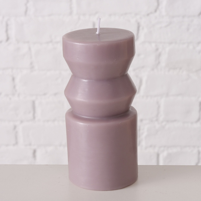 Lumanare decorativa Celona, ​​parafina, 14 x 6,5 cm