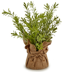Ierburi artificiale în ghiveci pentru bucătărie, 17,7 cm