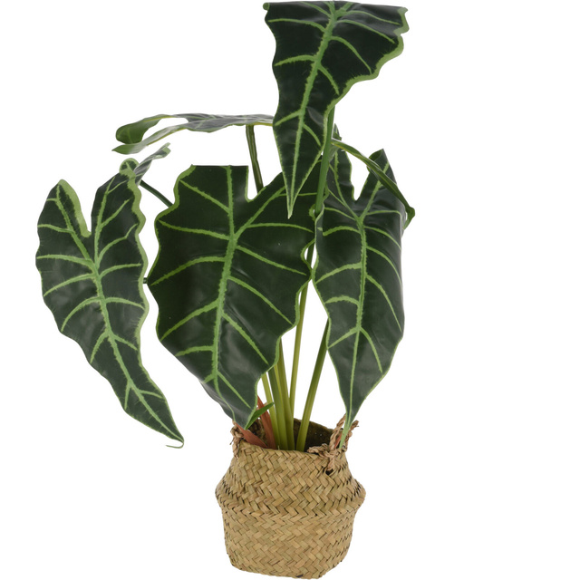 Floare artificială în coș