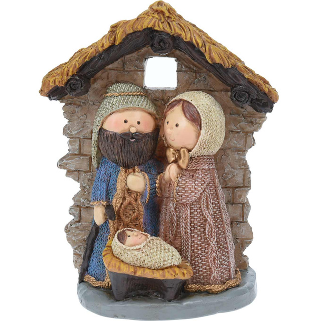 Scenă mică de Crăciun, 16 cm
