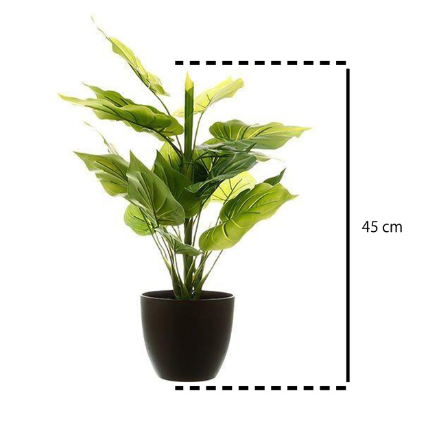 Planta ornamentala artificiala, 45 cm, naturala la atingere