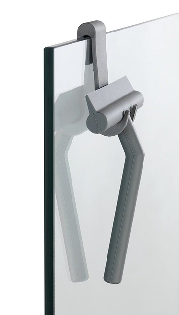 Racleta pentru apă MOLA pentru geamuri și cabine, WENKO, gri