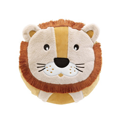 Pernă pentru cameră de copii, leu de pluș, Ø 40 cm