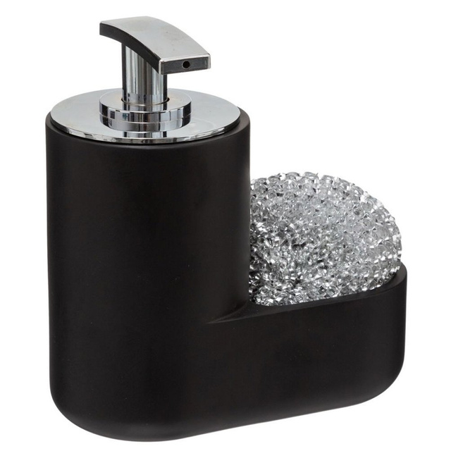 Distribuitor de lichid de spălat vase + perie de sârmă