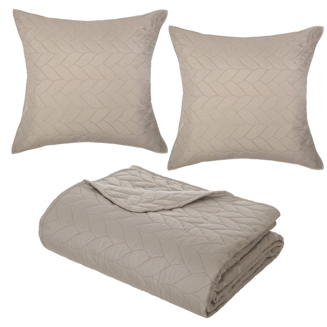 Cuvertura de pat 240 x 260 cm + 2 perne 60 x 60 cm