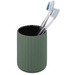 Suport periuta de dinti BELLUNO, ceramica, verde, Ø 8 cm, Wenko