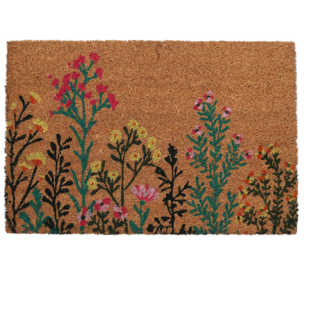 Covoraș cu model floral, 59 x 39 cm