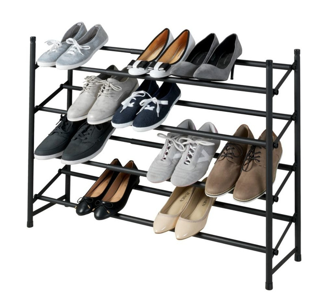 Pantofar telescopic HERO, Negru, 62-115x68x23 cm, WENKO