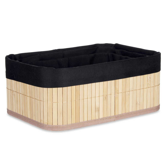 Set 3 coșuri pentru cosmetice de baie, 3 dimensiuni diferite