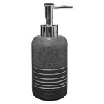 Dispenser săpun lichid SILV, plastic, culoare antracit