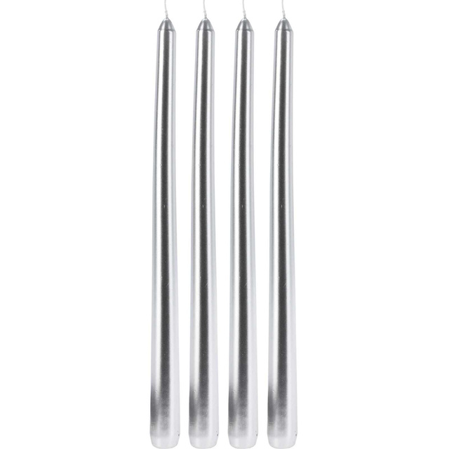 Candele metalice pentru masă, 30 cm