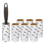 Perie pentru curatarea hainelor de par + 6 capete