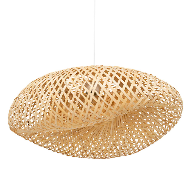 Lampă Boho de masa BEDDY, din bambus, 51 cm.