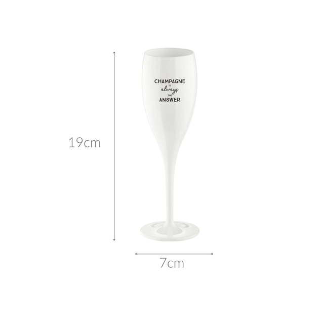 Pahar de sampanie SUPERGLAS, KOZIOL