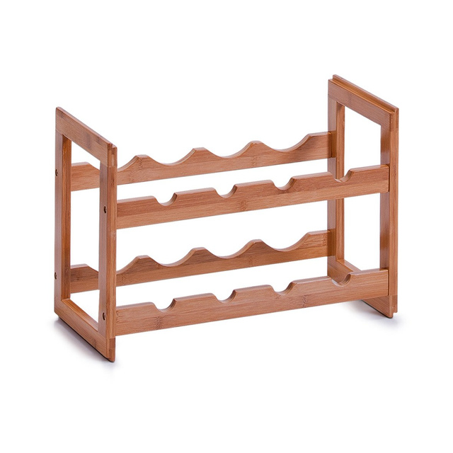 Suport din bambus pentru vin - pentru 8 sticle, ZELLER