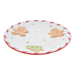 Farfurie de Crăciun, 22 cm, TURTĂ DULCE