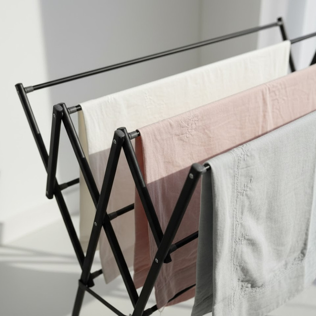 Uscător de rufe pliabil HARMEN, cu trei niveluri, 9 m