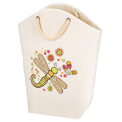 Cos mic pentru rufe cu manere din franghie, 58 l, WENKO