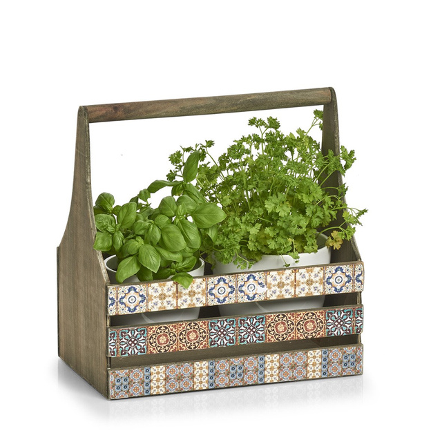 Cutie decorativa pentru ierburi aromatice MOSAIC, 31 x 19 x 32 cm, ZELLER