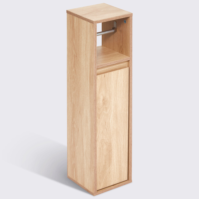 Suport pentru hârtie igienică ABANA cu mânere, 18 x 20 x 78 cm