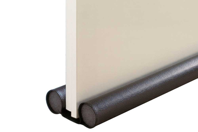 Opritor dublu pentru usa, 40 cm, negru