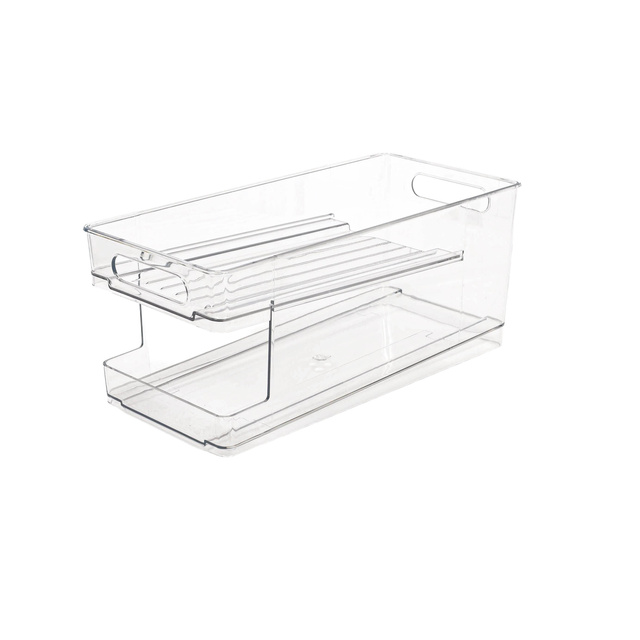 Organizer pentru conserve în frigider, 35,5 x 16,5 x 15,3 cm