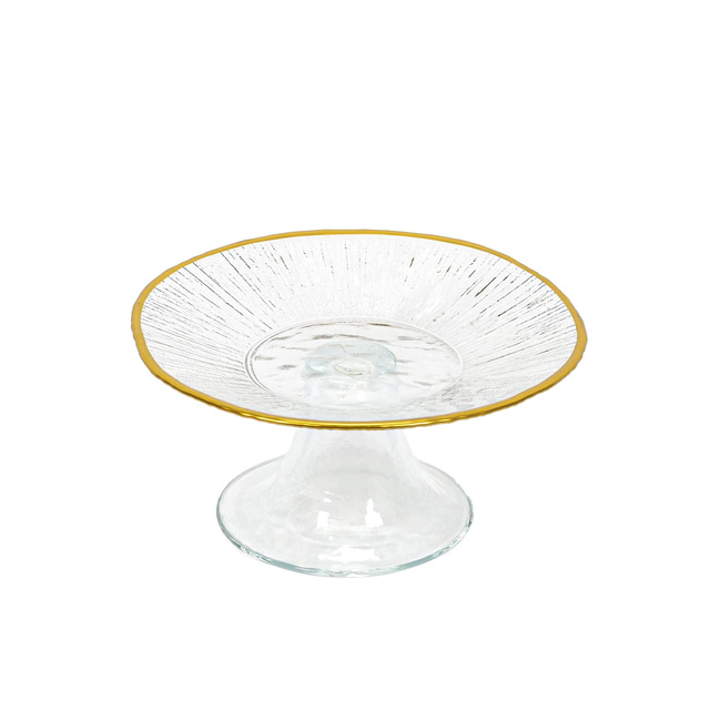 Tavă pentru tort cu margine aurie DATURA, 15 cm