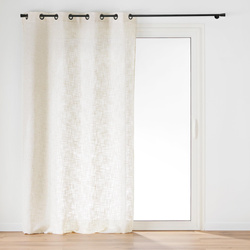 Perdeau cu ochiuri, efect in, ILIN, 140 x 260 cm