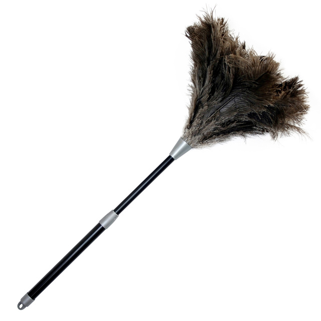 Pamatuf telescopic, din pene de strut