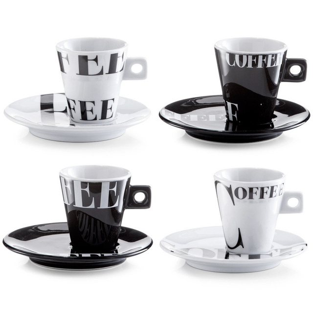 Set de servire cafea COFFEE STYLE, 8 piese, ZELLER, espresso