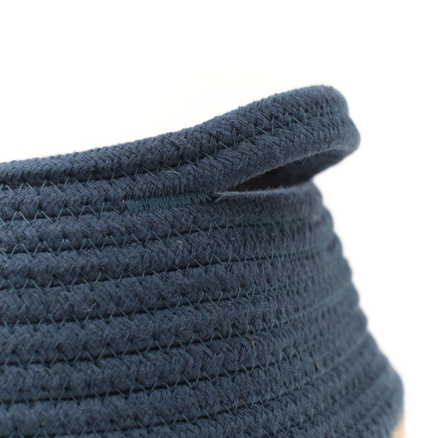 Coș pentru jucării rotund PAON din bumbac, Ø 30 cm