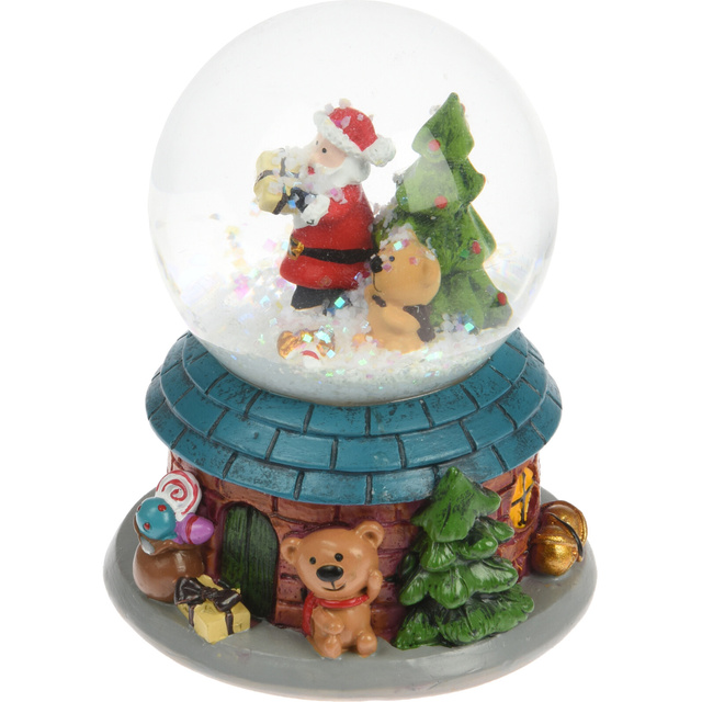 Glob de zapada, Craciun, LED, Ø 6,5 cm