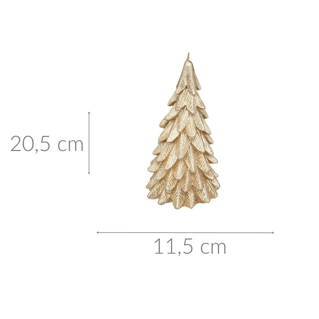 Lumanare pom de Craciun 396 g, 20,5 cm
