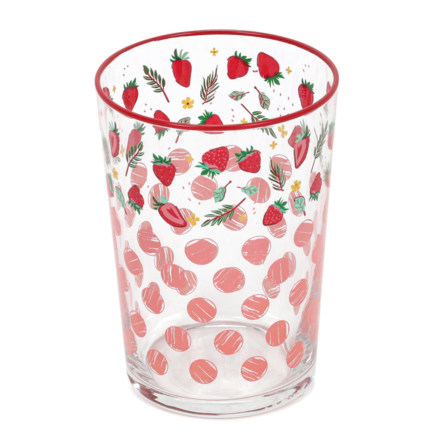 Pahar mare cu model fructat, 510 ml