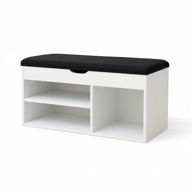 Dulap pentru pantofi cu loc de șezut TRIA, 80 x 43 x 30 cm