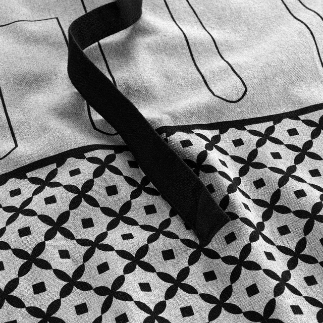 Sort de bucatarie CUISILINE, din bumbac reciclat