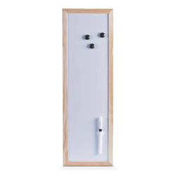 Tabla magnetica alba cu marker, 20 x 60 cm