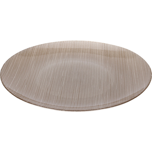 Farfurie plată din sticlă KARNEOL, Ø 32 cm