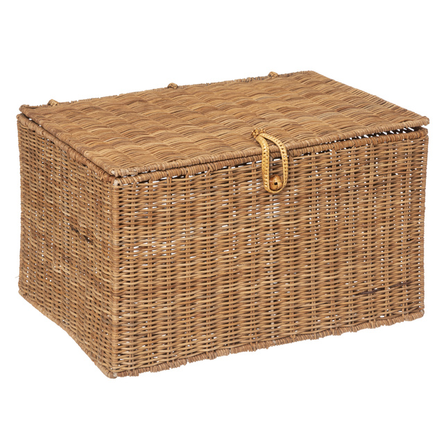 Set 3 cosuri depozitare CARMEN, din rattan