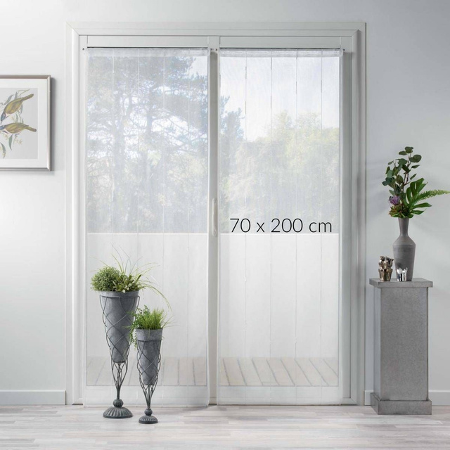 Perdele pentru sufragerie LINAHE, minimalist, 70 x 200 cm, 2 bucati