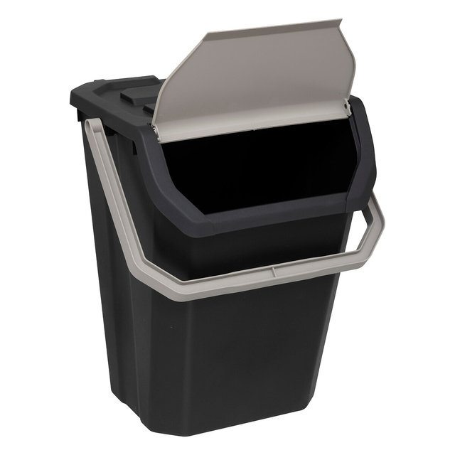 Coș de gunoi pentru reciclare plastic 37L