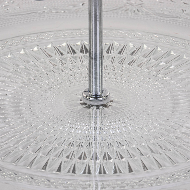 Platou pentru prajituri cu 3 iveluri