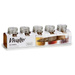 Set 5 borcane din sticla pentru condimente, 90 ml