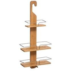 Raft de baie suspendat NIV, 70 cm, bambus