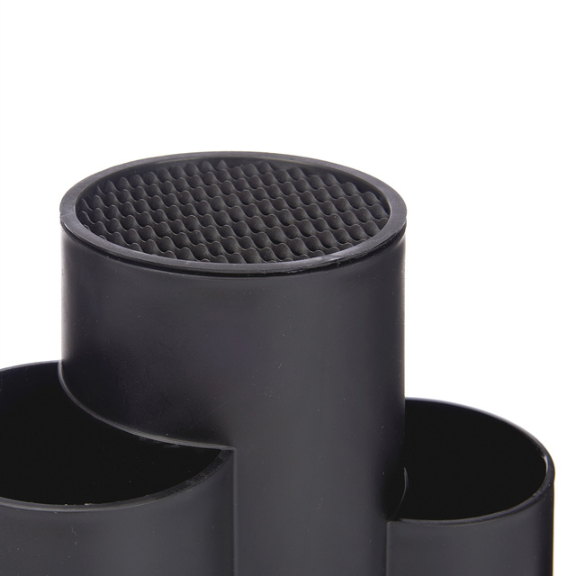 Suport pentru cutite, plastic, 12,5 x 23 x 22 cm