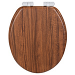 Capac toaleta CHESTNUT, MDF, Fix-Clip, WENKO