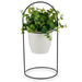 Floare artificiala in ghiveci pe suport metalic, Ø 21 x 30 cm