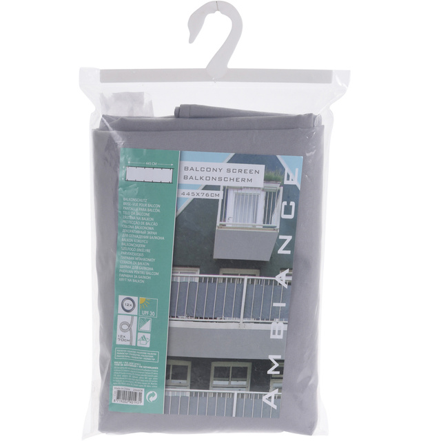 Husa pentru balcon din poliester, 445 x 76 cm