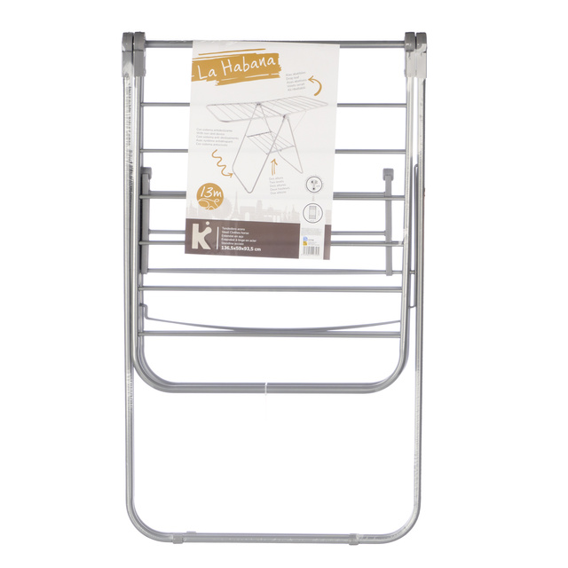 Uscător de rufe cu aripi pliabile, pe două niveluri