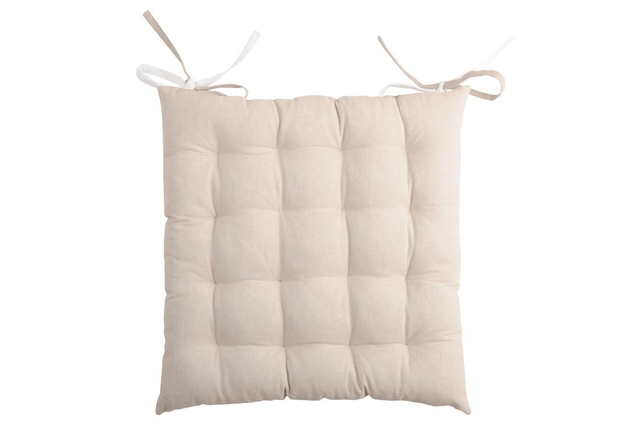 Perna pentru scaun cu legături DUO, 100% bumbac, 40 x 40 cm